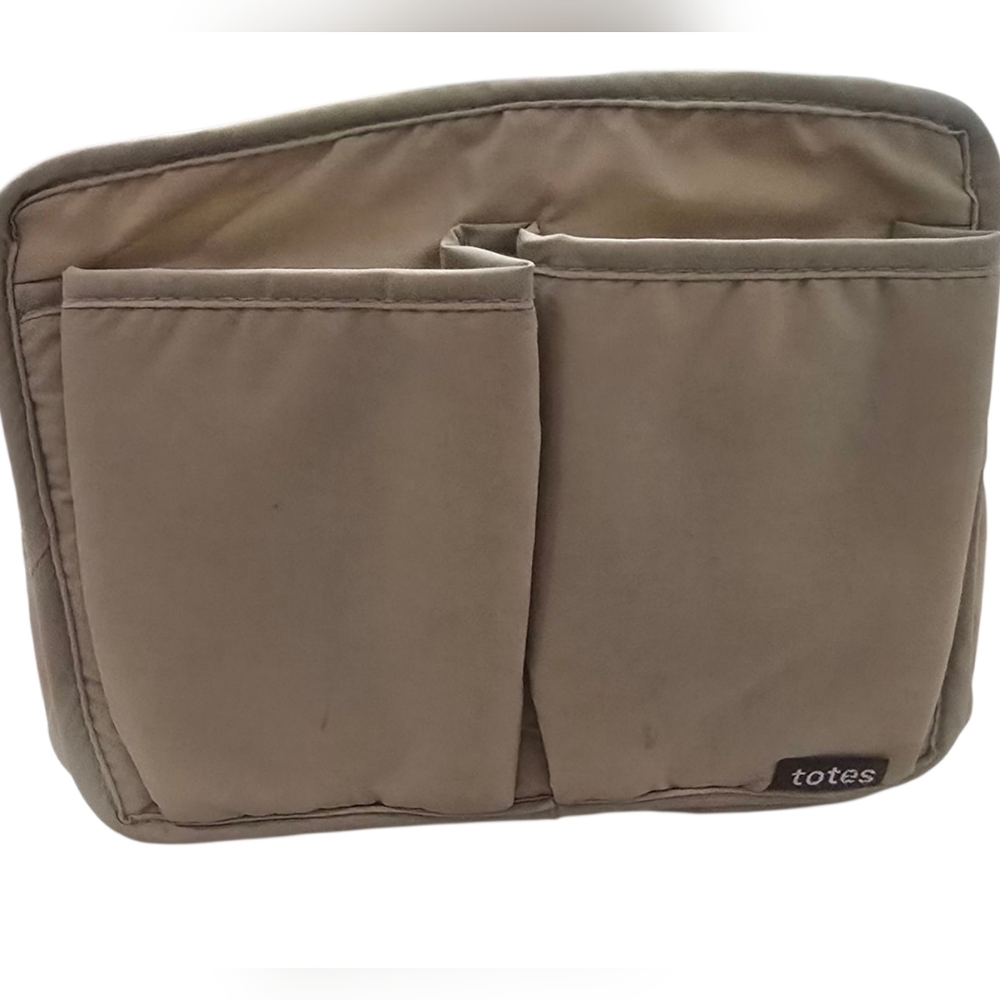 Totes Beige Organizer Bag.